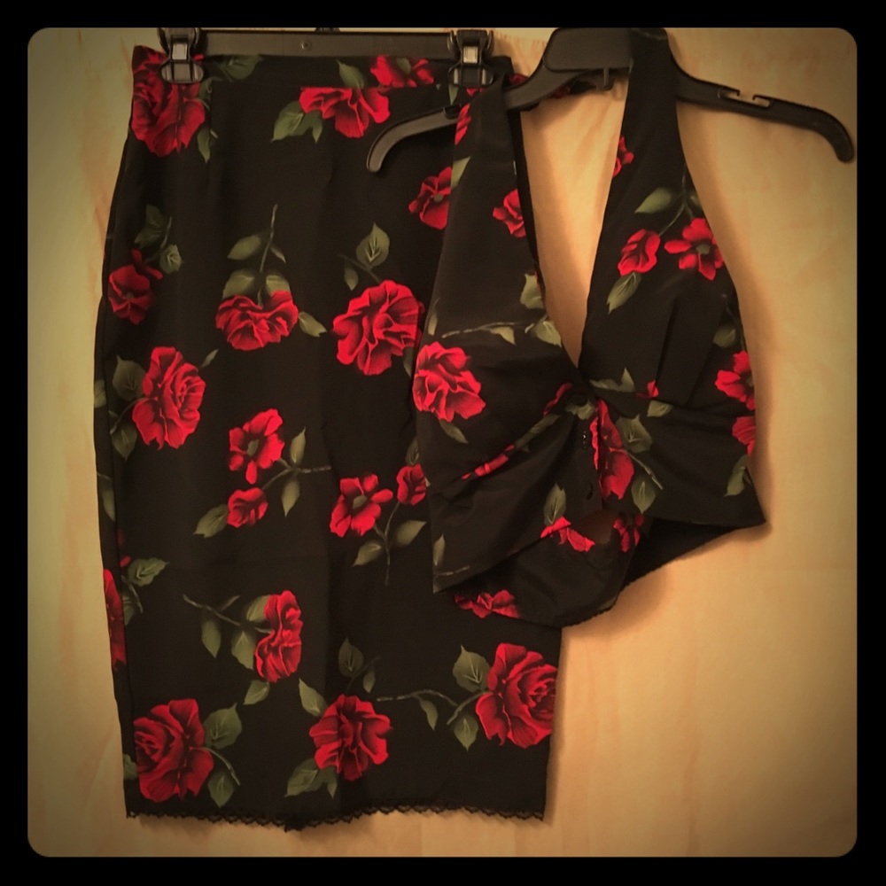 Vintage Dixiefried Rockabilly Two Piece Dress